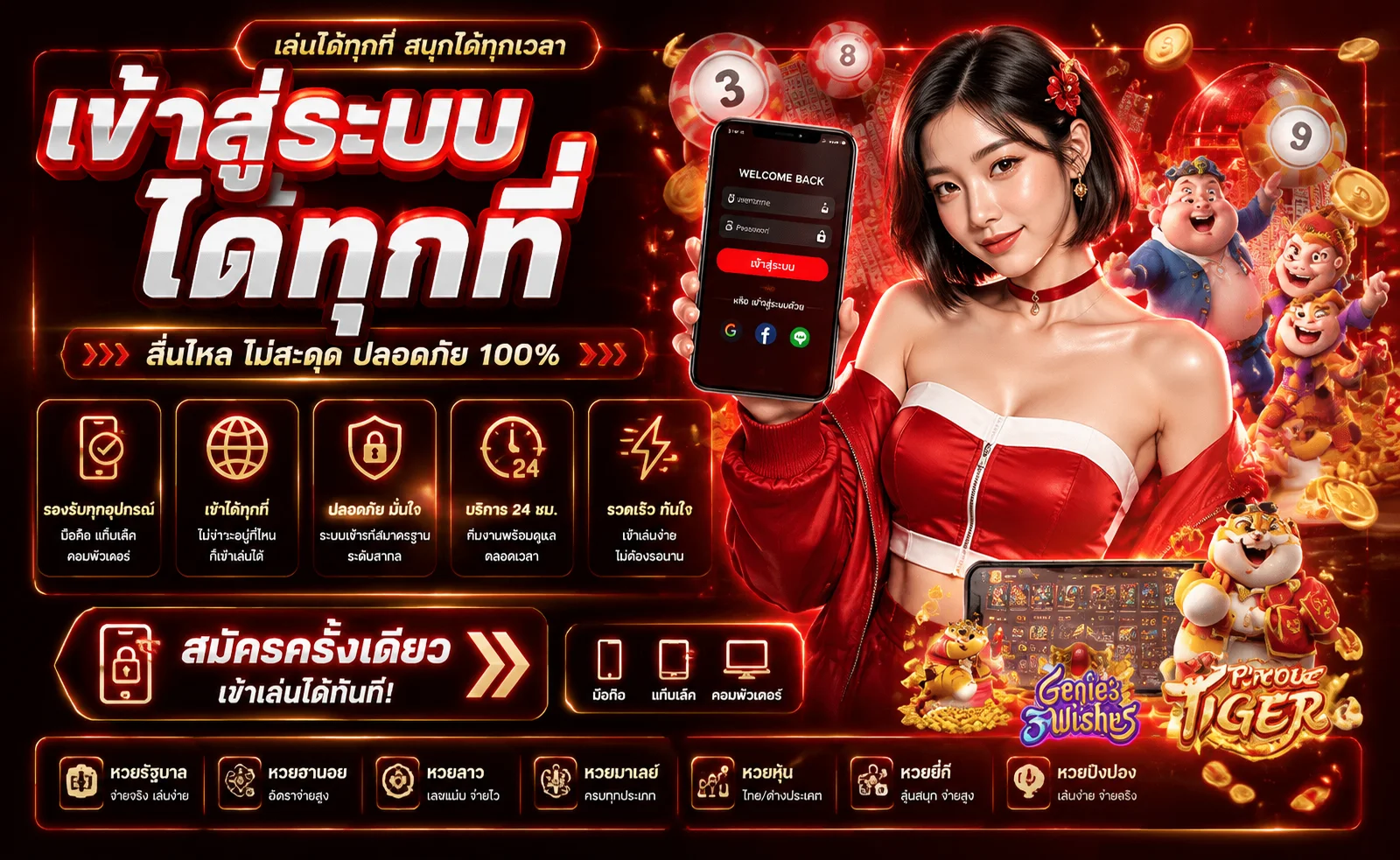 หวยออนไลน์ AHMA55 แทงหวยทุกประเภท อัตราจ่ายสูง